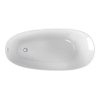 Xenz Isa baignoire îlot 180x85cm avec pieds avec vidage Acrylique Edelweiss mat SW103263 Xenz Isa baignoire îlot 180x85cm avec pieds avec vidage Acrylique Edelweiss mat SW103263