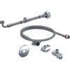 Geberit AquaClean tuma aansluitset - voor inbouwreservoir - 12cm v/douche wc SW87565