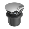 Clou InBe bonde d'évacuation non fermable Chrome SW9802