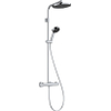 Hansgrohe Activera S - showerpipe - 240 - 1jet - ecosmart+ - met Ecostat Fine Varia - hoogglans chroom SW1388135