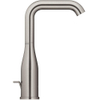 GROHE Essence Robinet de lavabo sur pied - bec 12,7 cm - taille L - bec haut pivotant - vidage - graphite brossé foncé SW701646