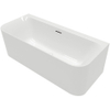 Villeroy & Boch Loop & Friends half - vrijstaand bad - 180x80cm Acryl - glans wit SW762352