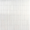 Marazzi Rice M96H Carrelage mural décoratif 7,5x20 Bianco Pleat 12,5mm Brillant SW854645