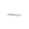 INK Concept R Plan vasque - 80x45x1.2cm - pour meuble bas arrondi - Céramique - Calacatta mat SW1406217