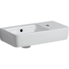 Geberit Renova Compact lavabo compact avec trou de robinet à droite avec trop-plein 50x25x15cm blanc SW417245