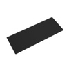 Saniclass Tops Topblad - 140x1.2x46cm - afgeronde hoeken - mat zwart SW1239498