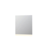 INK SP3 miroir – carré – 80 x 80 cm – Éclairage LED – à intensité variable, température de couleur réglable – Argent SW352341