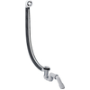 Hansgrohe Flexaplus Automatische badgarnituur - met draaibediening - voor speciale baden - met afvoe - grijs 0510430