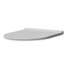 Xenz Gio abattant WC - forme D - softclose - déclipsable - cement mat (gris) SW379502