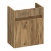 Saniclass Nexxt fonteinonderkast 40x45x22cm met 1 linksdraaiende deur met greep MFC Old Castle SW522698 Saniclass Nexxt fonteinonderkast 40x45x22cm met 1 linksdraaiende deur met greep MFC Old Castle SW522698