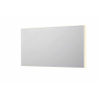 INK SP32 miroir - 140x4x80cm rectangulaire dans cadre en acier incl LED indirecte - chauffage - changement de couleur - dimmable et interrupteur - blanc mat SW955830