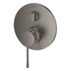 Grohe Essence New Douchekraan Inbouw - 2 knoppen - mengkraan - brushed hard graphite (antraciet) SW296688