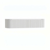 H&R Badmeubelen Juice Wastafelonderkast - 180x45x40cm - afgeronde hoeken - 3D-front - 2 lades - geïntegreerde greep - wit mat SW1259473
