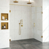 Saniclass Create Nisdeur 2-delig 190x200cm profielloos met antikalk en 8mm veiligheidsglas Goud geborsteld SW638610 Saniclass Create Nisdeur 2-delig 190x200cm profielloos met antikalk en 8mm veiligheidsglas Goud geborsteld SW638610