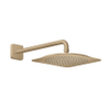 AXOR Citterio C douche de tête - 27x27cm - avec bras de douche - ecosmart+ - brushed bronze SW1152115