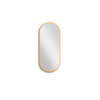 Saniclass Retro Line miroir – ovale – 38 x 90 cm – Or mat SW643429