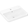 HansGrohe Xuniva Q Lavabo au-dessus du comptoir 550/450 avec trou pour robinet et trop-plein SW962934