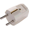 Martin Kaiser 614 Stekker met randaarde IP20 recht RAL1013 wit SW796828