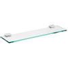 Emco System 2 tablette en verre 70cm chrome SW111490