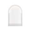 Hotbath &MORE Inbouwbox of inbouwnis - Toogmodel - 30x45x10 - met LED - IP44 - mat wit SW1246538