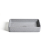 Ideavit Max Vasque bol 60x28x12cm Béton carré Grey SW568407