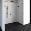 Saniclass Create douchedeur 180x200cm 2-delig profielloos met antikalk en 8mm veiligheidsglas koper SW486622 Saniclass Create douchedeur 180x200cm 2-delig profielloos met antikalk en 8mm veiligheidsglas koper SW486622
