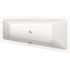 Duravit No.1 Bad offset - 160x85cm hoek rechts - wit glanzend SW723796