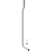Geberit spoelbocht - voor halfhoge opstelling - L - 103x22cm - D - 50x45mm - wit 0711780