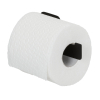 Tiger Colar Porte-rouleau de papier toilette - sans clapet - forme en L - autocollant - noir SW877218