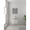 Bruynzeel Combo badmeubelset 60x45cm 1 wasbak 2 lades met spiegel met softclose ceramic mat wit SW383436 Bruynzeel Combo badmeubelset 60x45cm 1 wasbak 2 lades met spiegel met softclose ceramic mat wit SW383436