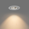 QAZQA Gaius Inbouwspot - 1 lampen - IP65 - Rond - Wit SW1450884