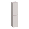 BRAUER Joy Wavy Armoire haute - 160x35x35cm - 1 porte - ouvrant à gauche ou à droite - sans poignée - sable mat SW1201329