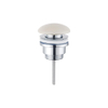 QeramiQ Dely Klikwaste Afvoerplug - keramiek - beige SW1233524