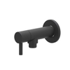 IVY Robinet d'arrêt d’angle - 1/2" - 3/8 - Noir mat PED SW1031813