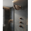 Uniforma inbouw regendouche – thermostatisch – Ø32 cm hoofddouche met waterval – zonder handdouche – bruin brons SW1577869
