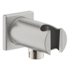 Grohe Rainshower Wandaansluitbocht - 1/2" - met houder - vierkante rozet - Supersteel (RVS) SW1108780