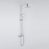 Adema Sparkle 2.0 opbouw regendoucheset – Ø30 cm hoofddouche – ronde handdouche – glijstang – chroom SW1441141