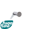 FugaFlow Efficiente Acces Handdoekhaak - enkel - rond - chroom - Black Friday - SW1123481