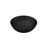 INK Otello Large waskom - 40x40x12cm - rond - porselein zwart mat SW411450
