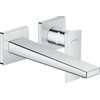 Hansgrohe Metropol 1 greeps wastafelkraan - afbouwdeel - met voorsprong 225 mm en afvoerplug - hoogglans chroom SW99752