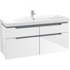 Villeroy & boch Subway 2.0 wastafelonderkast 128.7x59x44.9cm Wit 1025036 Villeroy & boch Subway 2.0 wastafelonderkast 128.7x59x44.9cm Wit 1025036