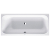 Duravit HappyD 2 Baignoire à encastrer 170x75x46cm acrylique rectangulaire dossier gauche sans pieds blanc SW54604 Duravit HappyD 2 Baignoire à encastrer 170x75x46cm acrylique rectangulaire dossier gauche sans pieds blanc SW54604