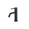 Fortifura Calvi Slim Wastafelkraan - 17.4cm - opbouw - mat zwart SW377835