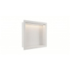 Fortifura Galeria Inbouwnis - 30x30x7cm - LED verlichting - mat wit SW1529763