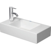Duravit Vero air Fontein - 50x25cm - 1 kraangat links - zonder overloop - wit SW228012