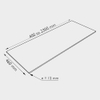 Mondiaz TOP 46 topplaat - 161x46x1.2cm - solid surface - ostra SW1248139