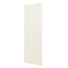 Plieger Cavallino Retto radiateur design vertical simple raccordement central 1800x602mm 1205W pergamon (RAL9001) 7252985