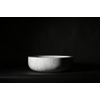 Forzalaqua Verona vasque à poser 40x40x12cm Ronde Pierre naturelle Carrara polie SW230680