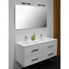 Nemo Go Alouette set 120 cm meubel compleet wit hoogglans met onderbouw tablet spiegel en verlichting SW287948 Nemo Go Alouette set 120 cm meubel compleet wit hoogglans met onderbouw tablet spiegel en verlichting SW287948