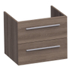 Saniclass Exclusive Line onderkast 59x45.5x50cm hangend met 2 softclose lades MFC Legno Viola SW30711 Saniclass Exclusive Line onderkast 59x45.5x50cm hangend met 2 softclose lades MFC Legno Viola SW30711